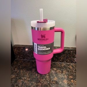 RARE NWT Stanley // The Big Grip Travel Quencher 40 oz // Azalea